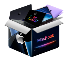 Macbooks mystery blind box