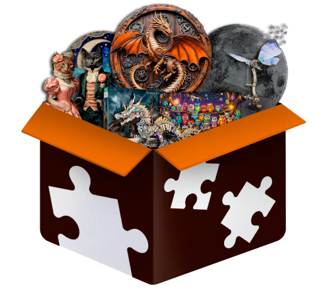 Puzzles mystery blind box