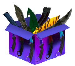 Skins Knifes 70% Guaranteed mystery blind box