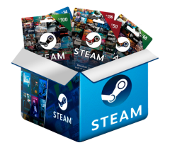 Steam Gift Cards mystery blind box